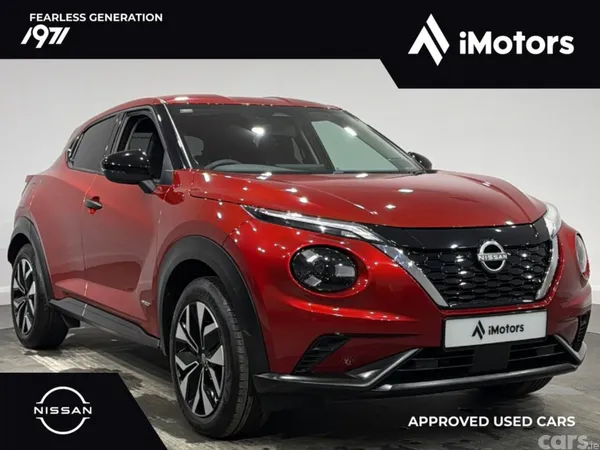 Nissan Juke SUV, Petrol Hybrid, 2026, Red