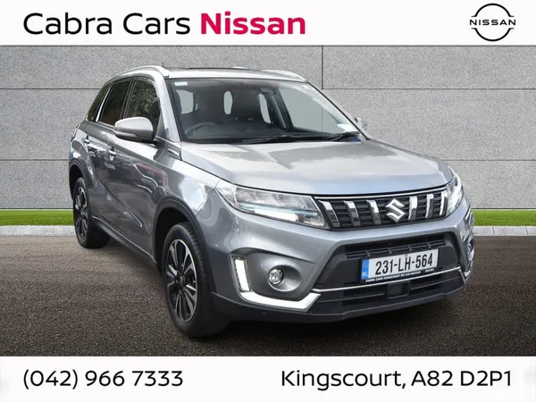 Suzuki Vitara SUV, Petrol Hybrid, 2023, Grey