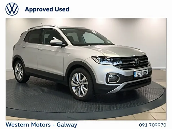 Volkswagen T-Cross Estate, Petrol, 2022, Grey