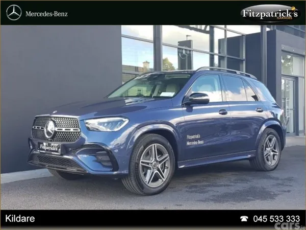 Mercedes-Benz GLE SUV, Diesel Plug-in Hybrid, 2027, Blue