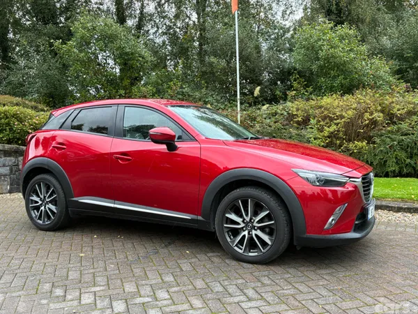 Mazda CX-3 SUV, Diesel, 2016, Red