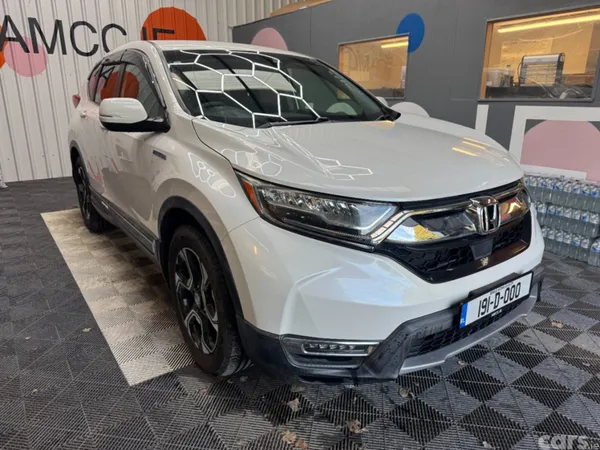 Honda CR-V SUV, Petrol Hybrid, 2019, White