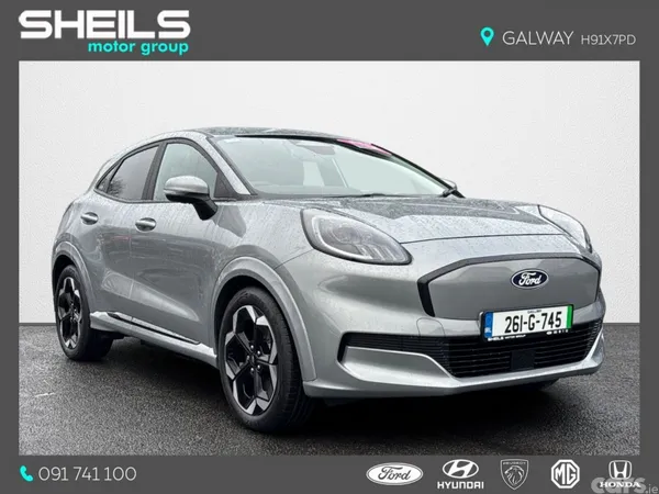 Ford Puma MPV, Electric, 2026, Grey