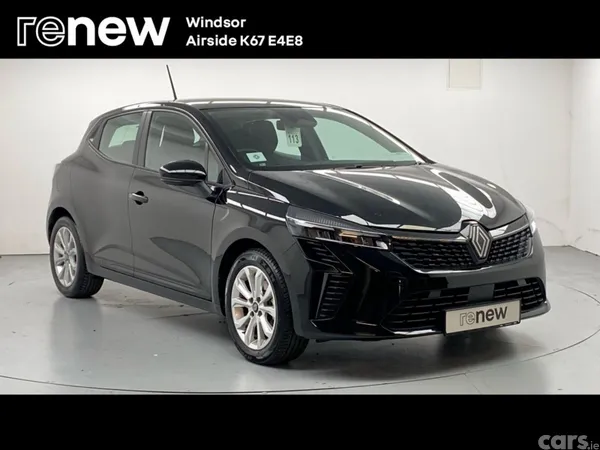 Renault Clio Hatchback, Petrol Hybrid, 2026, Black