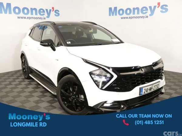 Kia Sportage SUV, Petrol Plug-in Hybrid, 2024, White