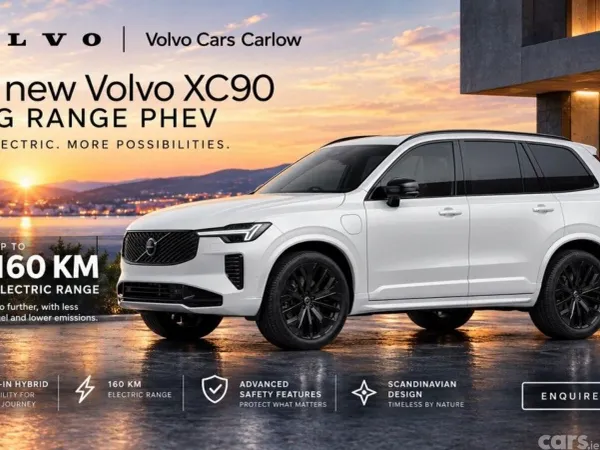 Volvo XC90 SUV, Petrol Plug-in Hybrid, 2027, White