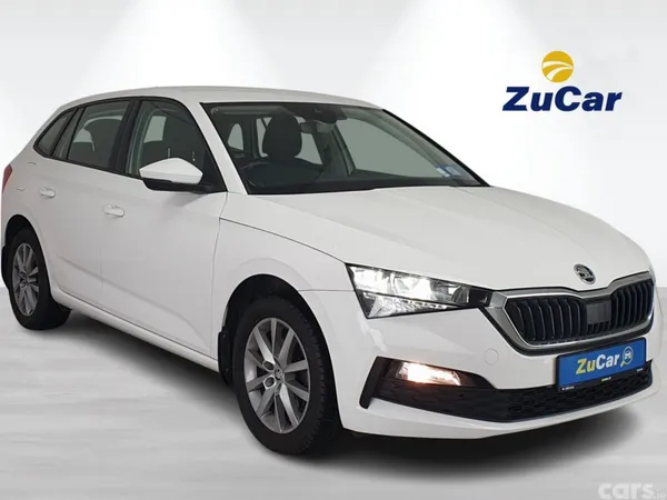 Skoda Scala Hatchback, Petrol, 2022, White