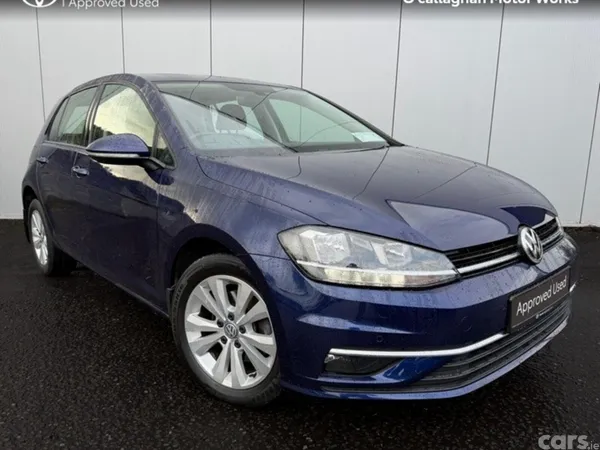 Volkswagen Golf Hatchback, Diesel, 2019, Blue