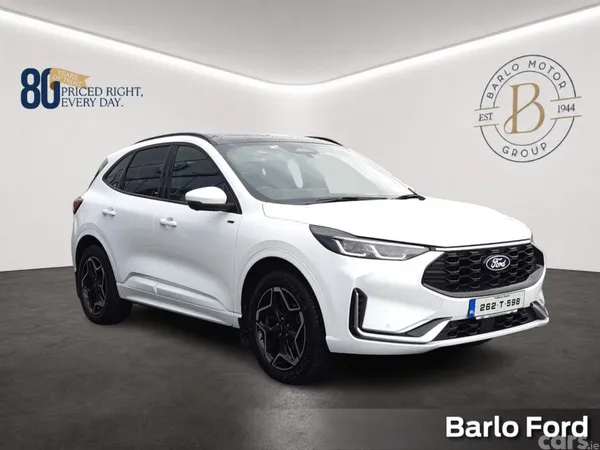 Ford Kuga SUV, Petrol Plug-in Hybrid, 2026, White