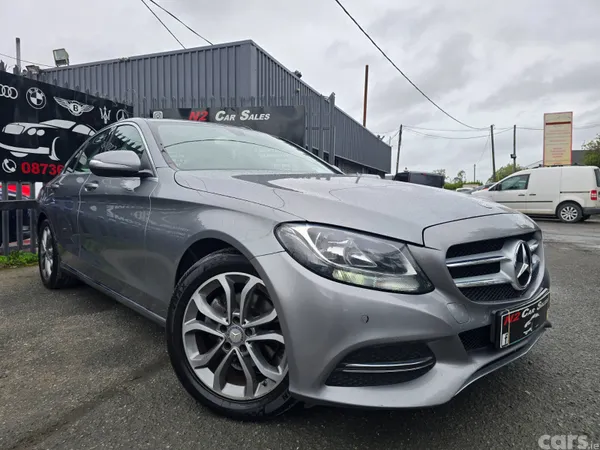 Mercedes-Benz C-Class Saloon, Diesel, 2015, Silver
