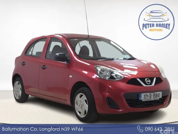 Nissan Micra Hatchback, Petrol, 2017, Red
