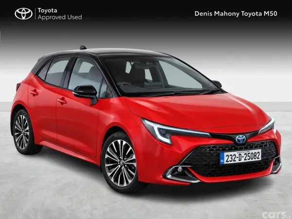 Toyota Corolla Hatchback, Petrol Hybrid, 2023, Red