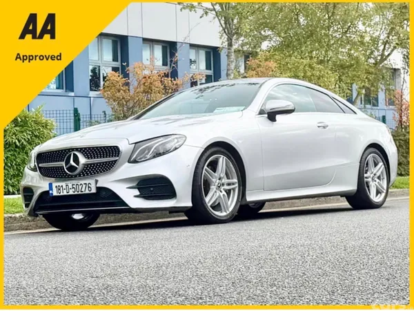 Mercedes-Benz E-Class Coupe, Diesel, 2018, Silver