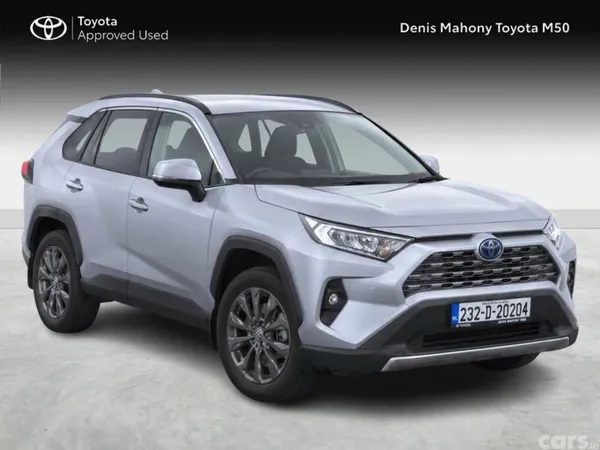 Toyota RAV4 SUV, Petrol Hybrid, 2023, Silver
