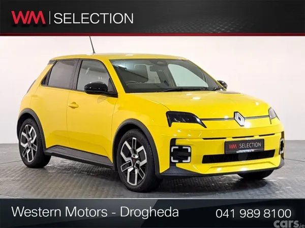 Renault 5 Hatchback, Electric, 2025, Yellow