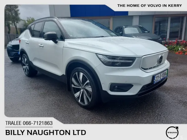 Volvo XC40 SUV, Electric, 2022, White
