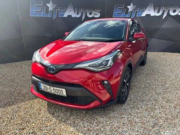 Toyota C-HR Hatchback, Petrol Hybrid, 2020, Red