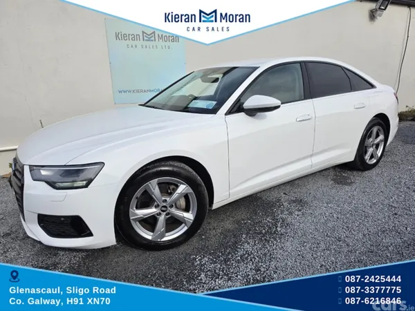 Audi A6 Saloon, Diesel, 2021, White