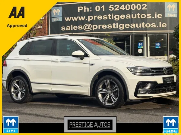 Volkswagen Tiguan SUV, Diesel, 2018, White