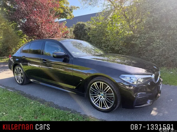 BMW 5-Series Saloon, Petrol Plug-in Hybrid, 2020, Black