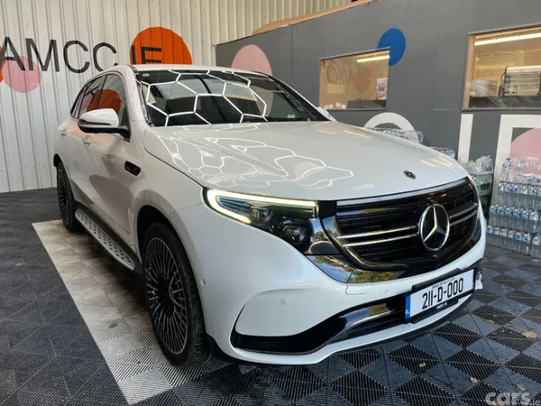 Mercedes-Benz EQC SUV, Electric, 2021, White