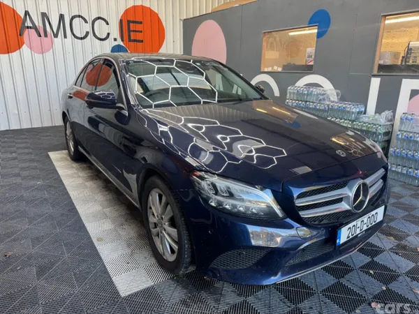 Mercedes-Benz C-Class Saloon, Petrol, 2020, Blue