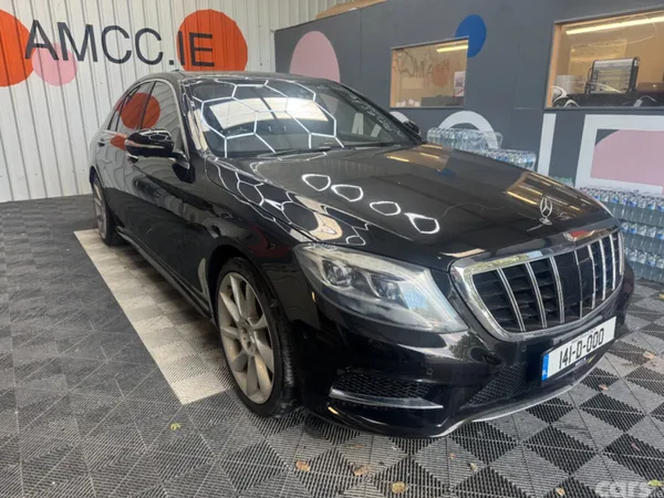 Mercedes-Benz S-Class Saloon, Petrol Hybrid, 2014, Black