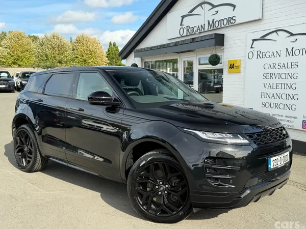 Land Rover Range Rover Evoque Estate, Petrol Hybrid, 2023, Black