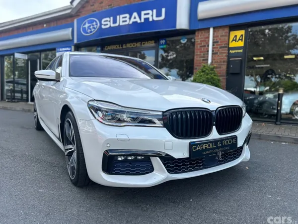 BMW 7-Series Saloon, Petrol Plug-in Hybrid, 2017, White