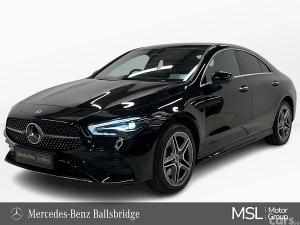 Mercedes-Benz CLA Coupe, Petrol Plug-in Hybrid, 2023, Black