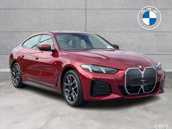BMW i4 Saloon, Electric, 2026, Red