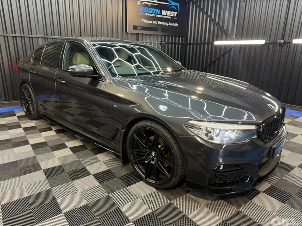 BMW 5-Series Saloon, Diesel, 2018, Grey