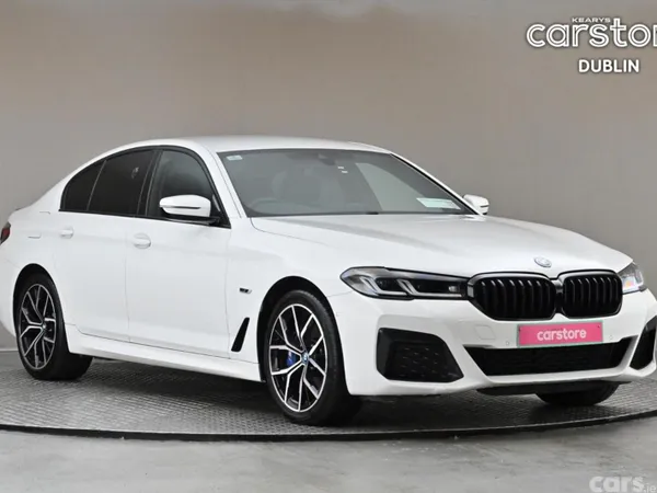 BMW 5-Series Saloon, Petrol Plug-in Hybrid, 2023, White