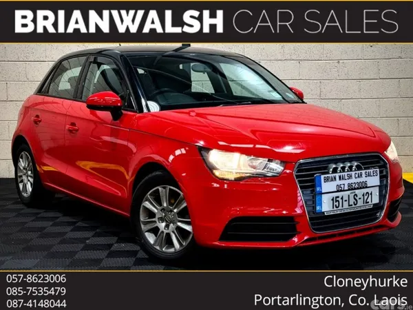 Audi A1 Hatchback, Diesel, 2015, Red