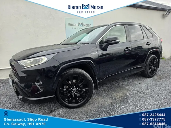 Toyota RAV4 SUV, Petrol Hybrid, 2021, Black
