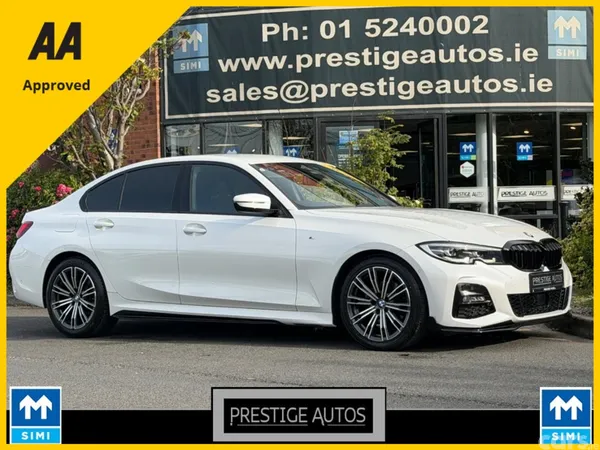 BMW 3-Series Saloon, Diesel, 2019, White