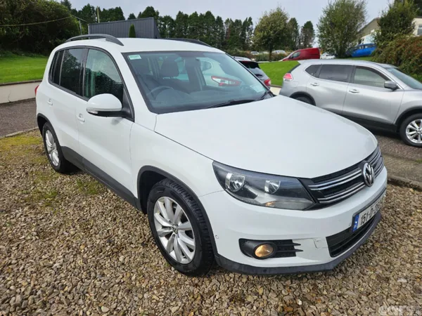Volkswagen Tiguan SUV, Diesel, 2015, White
