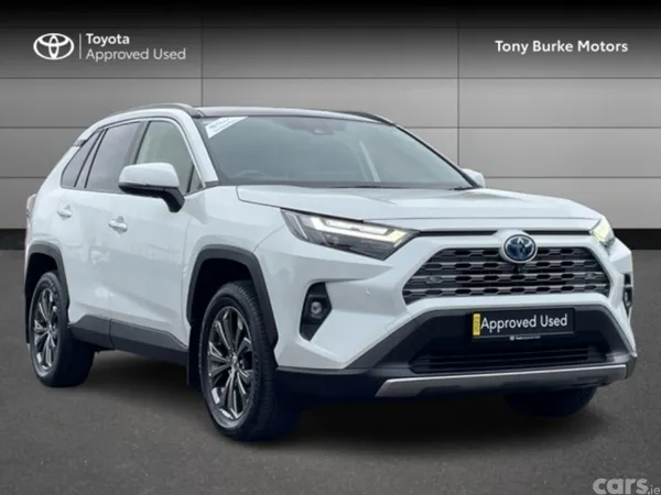 Toyota RAV4 SUV, Petrol Hybrid, 2023, White