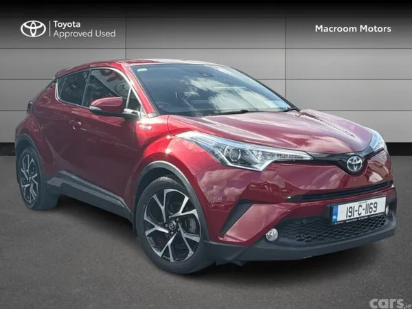 Toyota C-HR SUV, Petrol Hybrid, 2019, Red