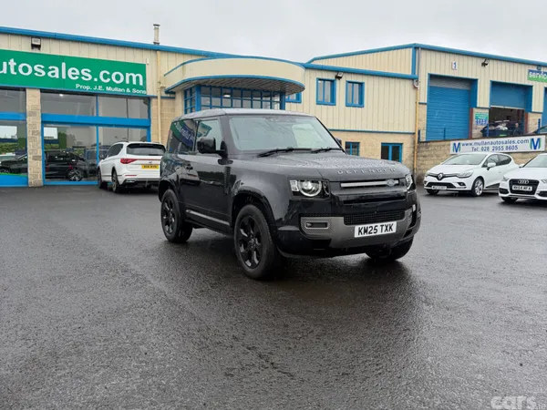 Land Rover Defender SUV, Diesel Hybrid, 2025, Black