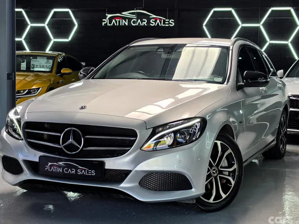 Mercedes-Benz C-Class Estate, Petrol Plug-in Hybrid, 2018, Silver