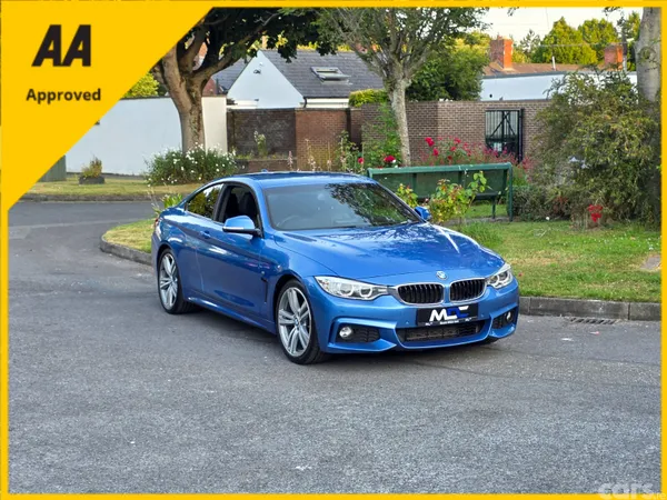 BMW 4-Series Coupe, Diesel, 2014, Blue