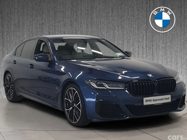 BMW 5-Series Saloon, Diesel, 2023, Blue