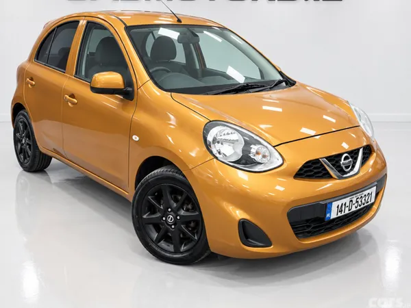 Nissan March Hatchback, Petrol, 2014, Orange