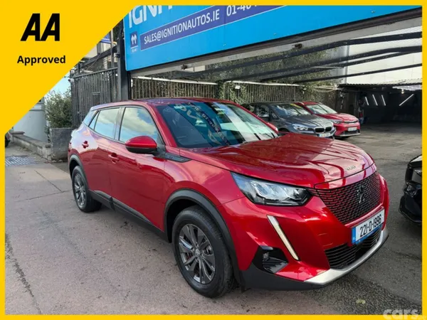 Peugeot 2008 MPV, Electric, 2022, Red