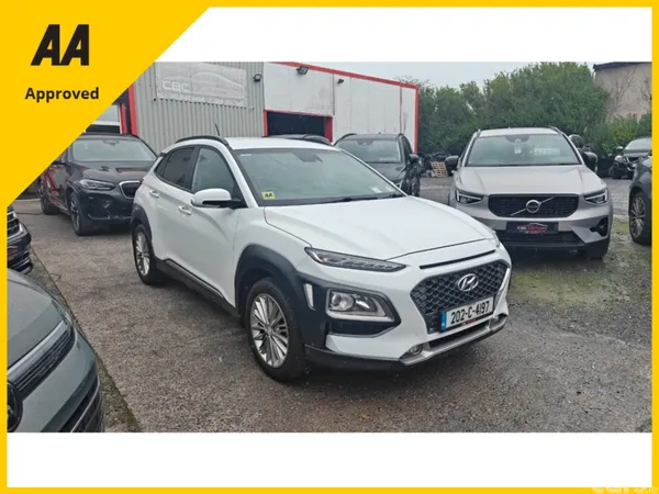 Hyundai KONA MPV, Petrol, 2020, White