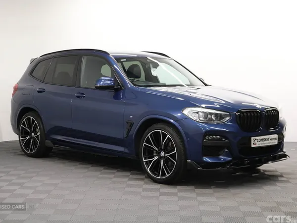 BMW X3 SUV, Diesel Hybrid, 2021, Blue