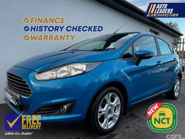 Ford Fiesta Hatchback, Petrol, 2015, Blue