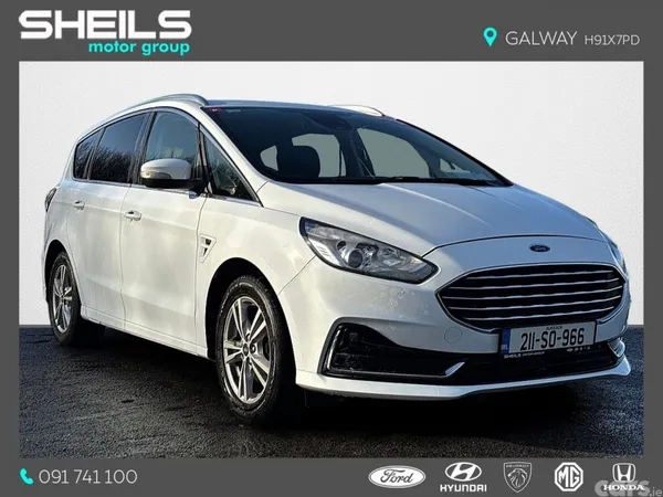 Ford S-Max MPV, Diesel, 2021, White