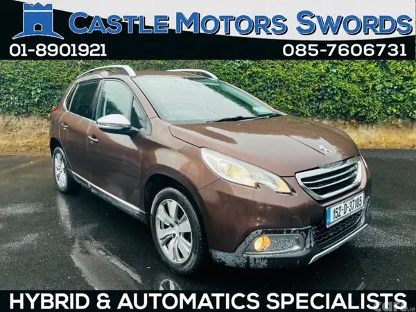 Peugeot 2008 Hatchback, Petrol, 2015, Brown